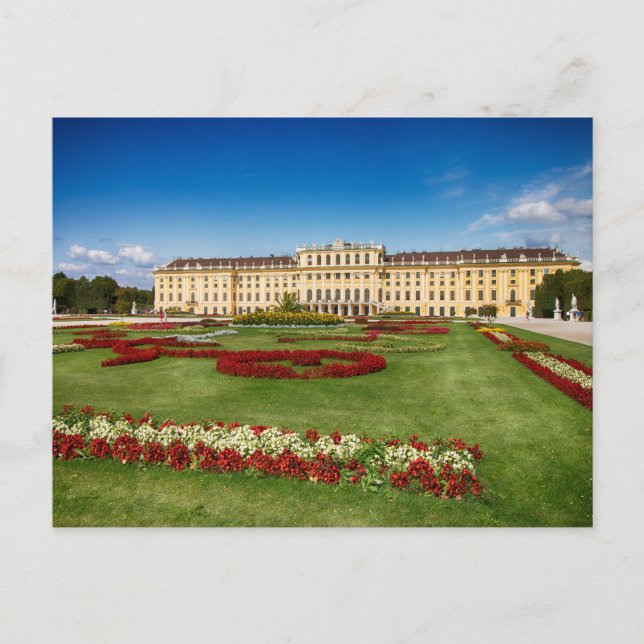Postal Schloss Schoenbrunn Viena Austria (Anverso)