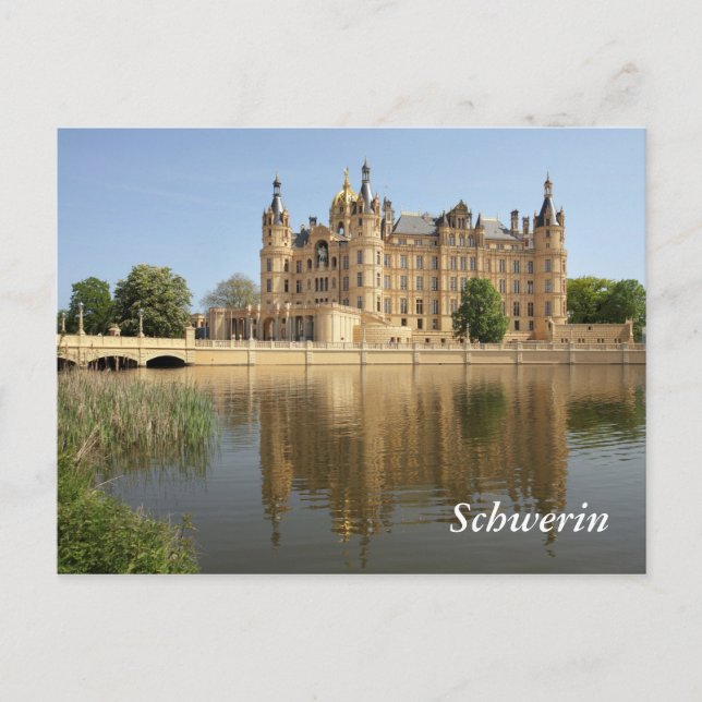 Postal Schloss Schwerin (Anverso)