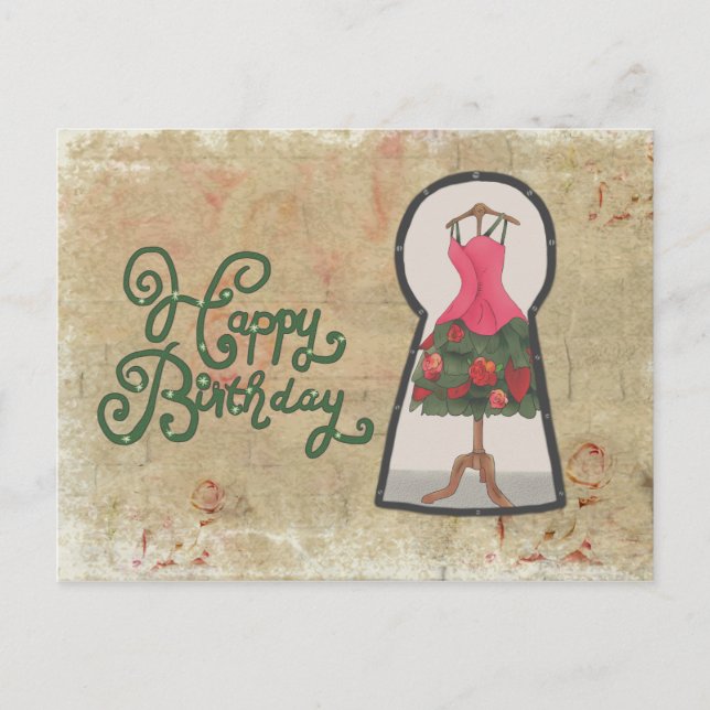 Postal Schlüsselloch (Anverso)