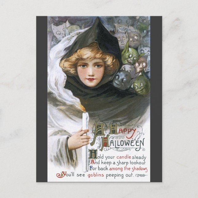 Postal Schmucker: Goblins en el fondo (Anverso)