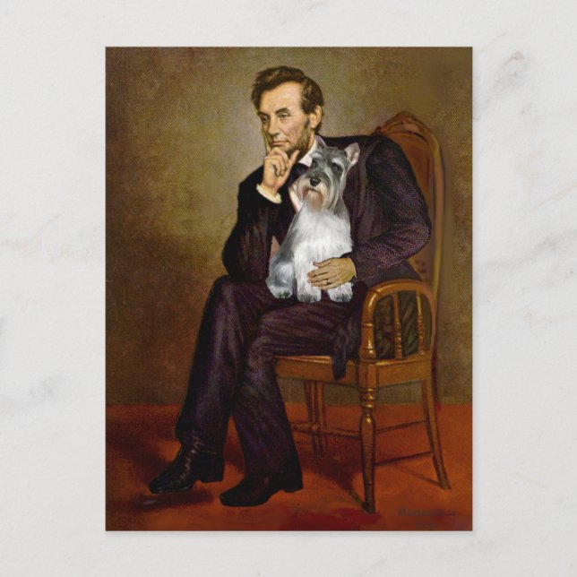 Postal Schnauzer 11N - Lincoln (Anverso)