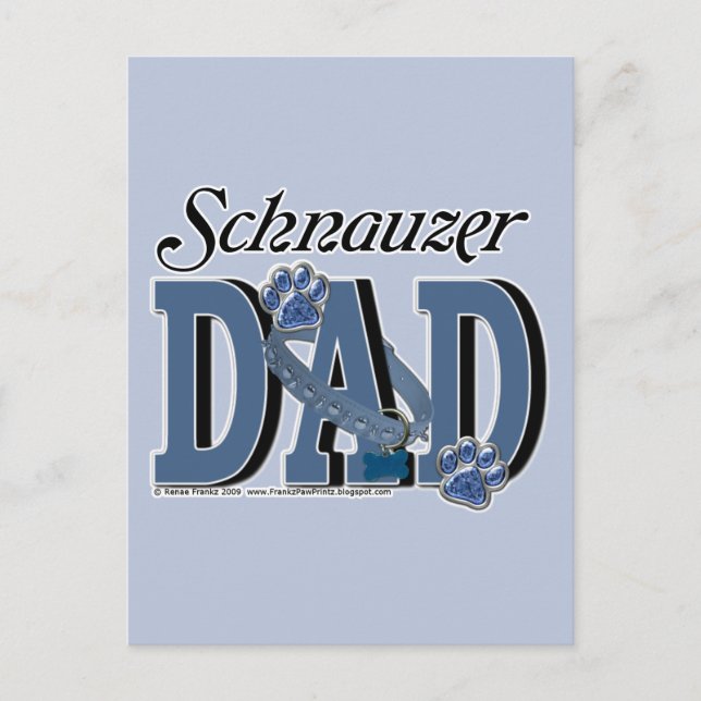 Postal Schnauzer DAD (Anverso)