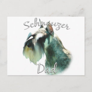 Postal Schnauzer Dad 2 en miniatura