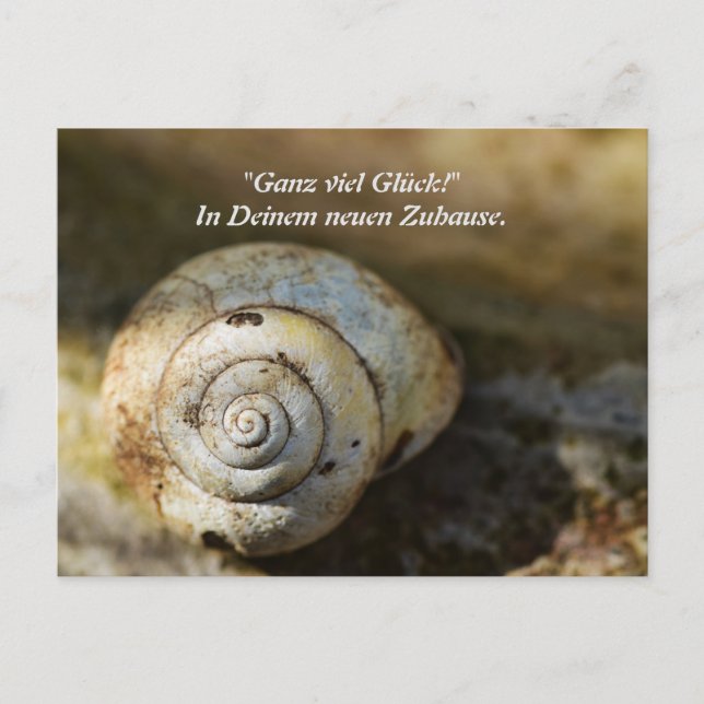 Postal Schneckenhaus (Anverso)