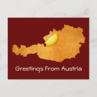 Schnitzel vienés - Mapa De Austria
