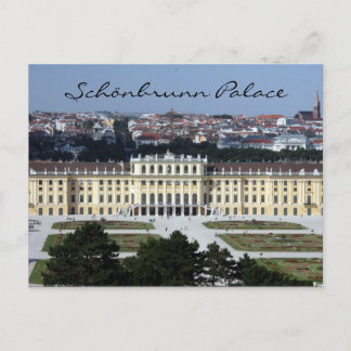 Postal schönbrunn palace vienna