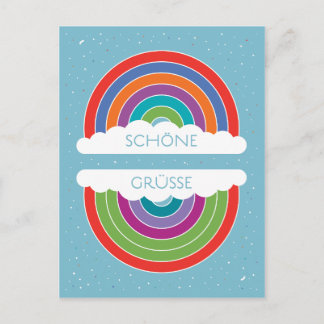 Postal Schöne Grüße