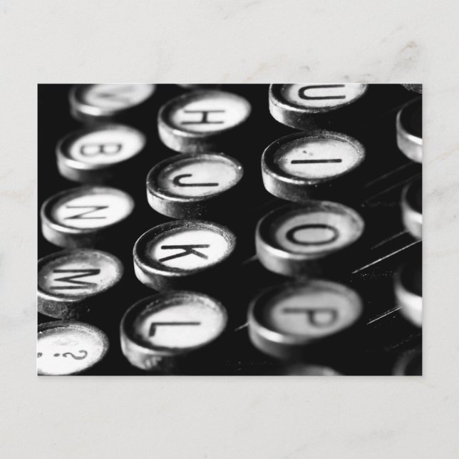 Postal Schreibmaschine (Anverso)