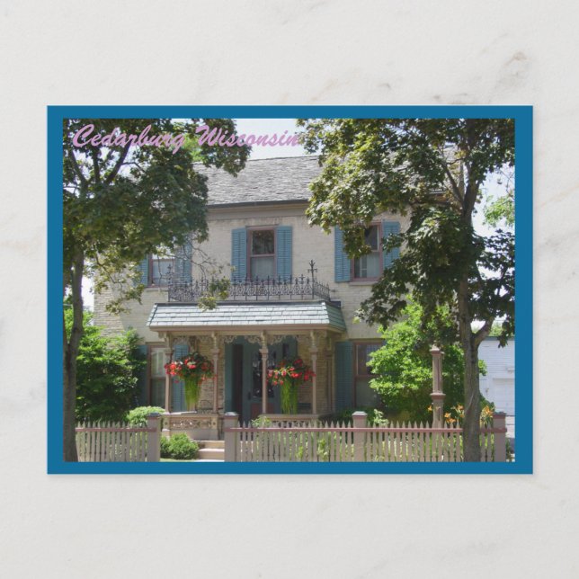 Postal Schroeder House (Anverso)