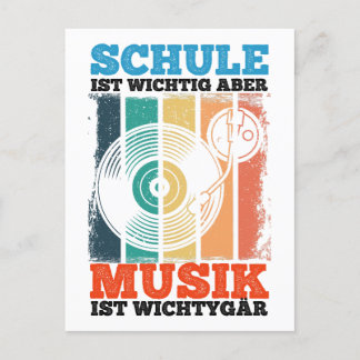Postal Schule Ist Wichtig Aber Musik Ist Wichtiger Vinyl