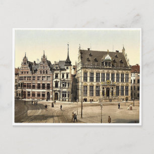 Postal Schutting, Bremen, Alemania, rara fotografía