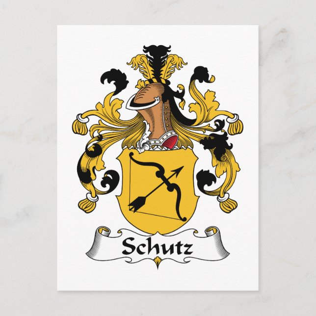 Postal Schutz Family Crest (Anverso)