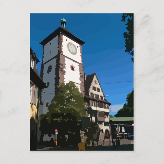 Postal Schwabentor Freiburg (Anverso)