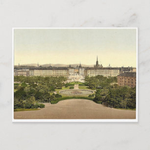 Postal Schwarzenberg Place, Viena, Austro-Hungría raro P