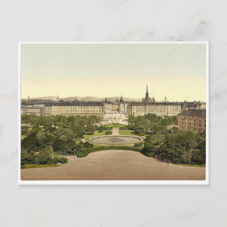 Postal Schwarzenberg Place, Viena, Austro-Hungría raro P