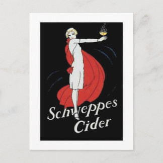 Postal Schweppes Cider