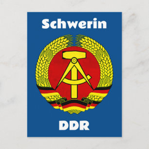 Postal Schwerin, DDR, Schwerin, Alemania, Ossi de Alemani