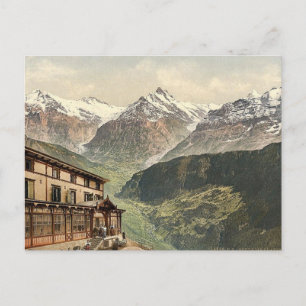 Postal Schynige Platte, Wetterhorn y Schtemhorn, Berna
