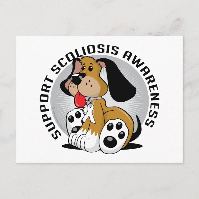 Postal Scoliosis Dog (Anverso)
