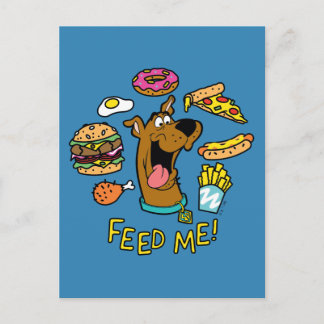 Postal ¡Scooby-Doo Alimentarme!