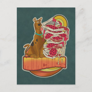 Postal Scooby-Doo | Foto de Pizza "Munchies" Gráfico