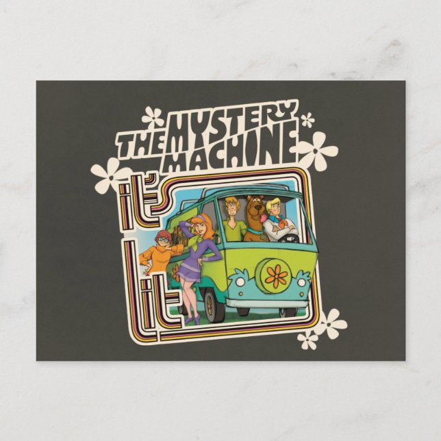 Postal Scooby-Doo | "It's Lit" Mystery Machine Graphic (Anverso)