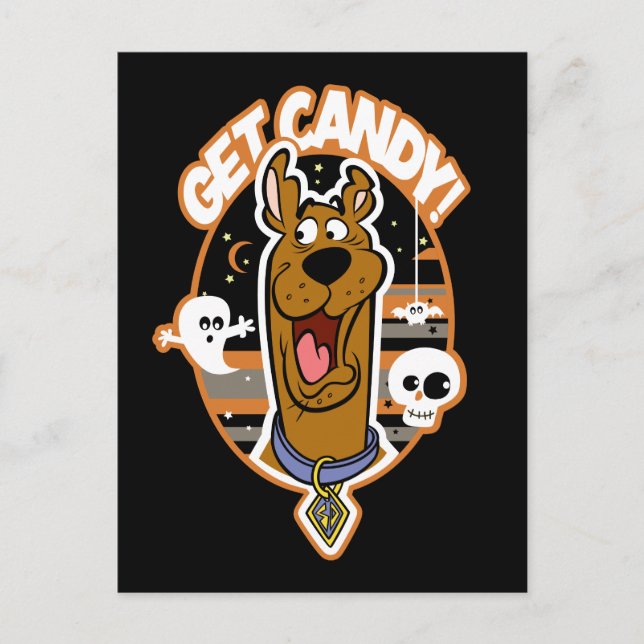 Postal Scooby-Doo | Obtener Candy! (Anverso)