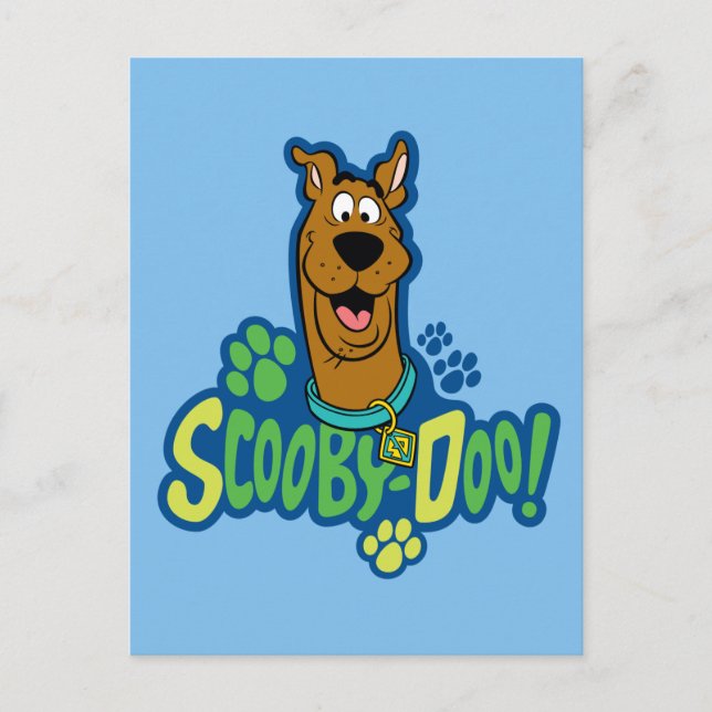 Postal Scooby-Doo Paw Print Character Badge (Anverso)