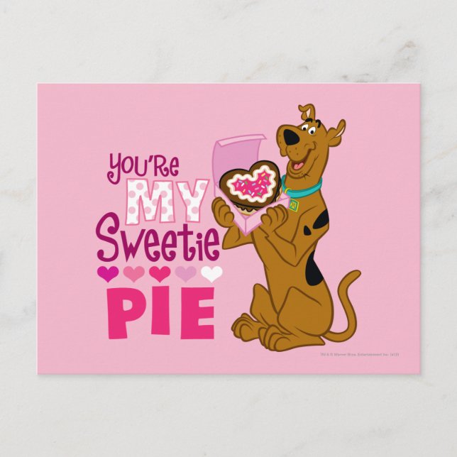 Postal Scooby Doo - Sweetie Pie (Anverso)