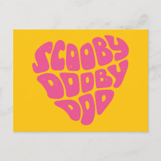 Postal Scooby Dooby Doo Heart