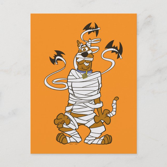 Postal Scooby Mummy (Anverso)