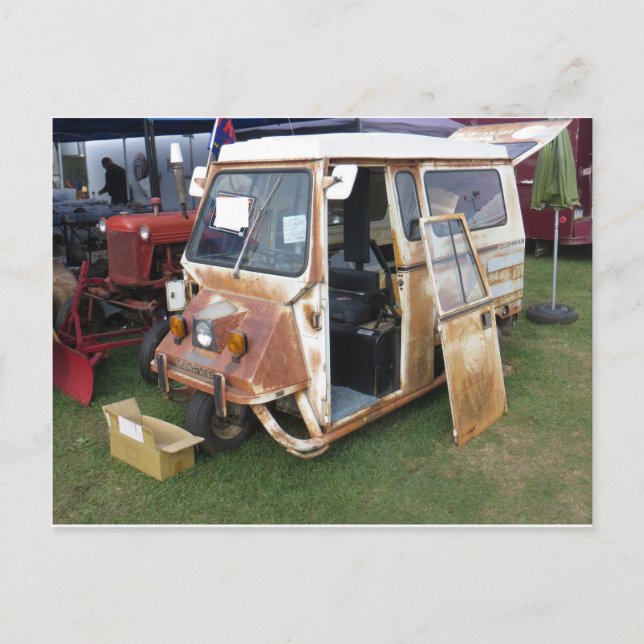 Postal Scooter cerrado de Rados (Anverso)