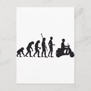 Postal scooter de evolución
