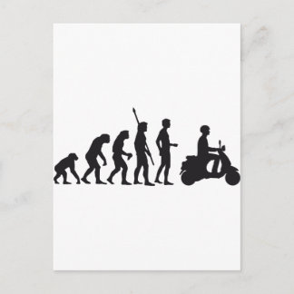 Postal scooter de evolución