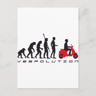 Postal scooter de evolución