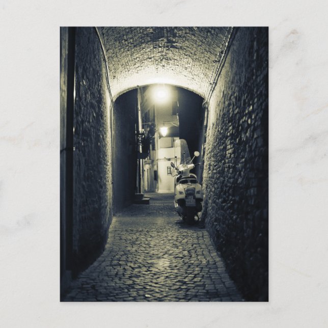 Postal Scooter en Italia (Anverso)