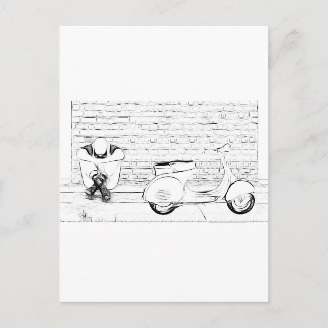 Postal Scooter Skin (Anverso)