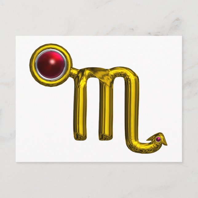 POSTAL SCORPIO (Anverso)