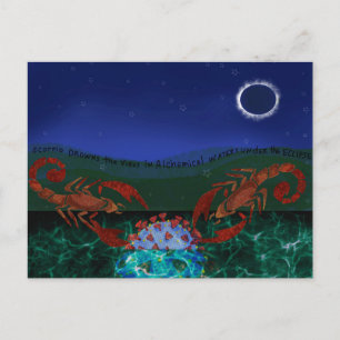 Postal Scorpio derrota al virus
