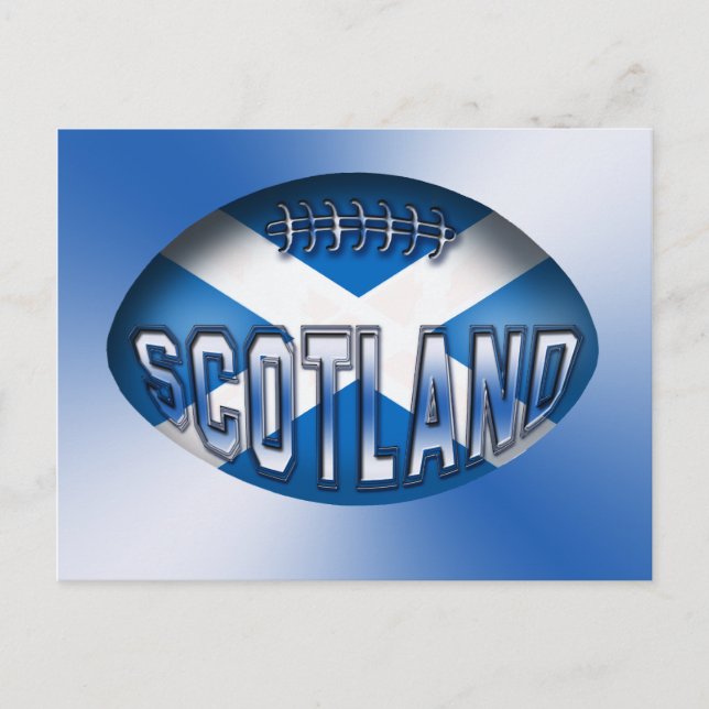 Postal Scotland Rugby Ball (Anverso)