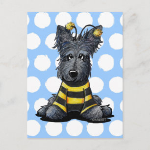 Postal Scottie Dog Bee