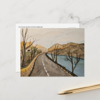 Postal Scottish Highlands Postcard