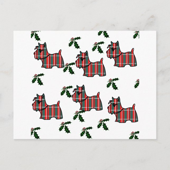 POSTAL SCOTTISH TERRIER (Anverso)