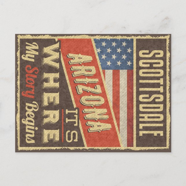 Postal Scottsdale Arizona (Anverso)