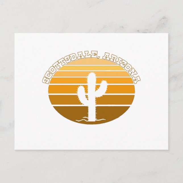 Postal Scottsdale, Arizona (Anverso)