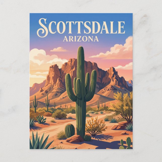 Postal Scottsdale Arizona (Anverso)