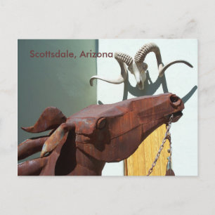 Postal Scottsdale Arizona Arts District PostCard Foto AZ