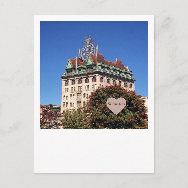 Postal Scranton Electric Building-Scranton, PA (Anverso)