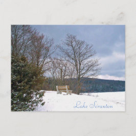 Postal Scranton PA Lake Scranton Post Card Winch