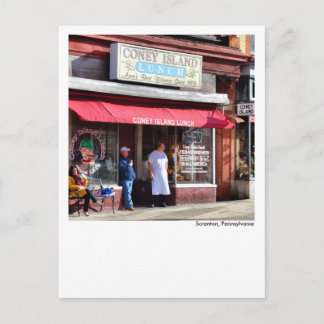 Postal Scranton PA Post Card-Coney Island Lackawanna